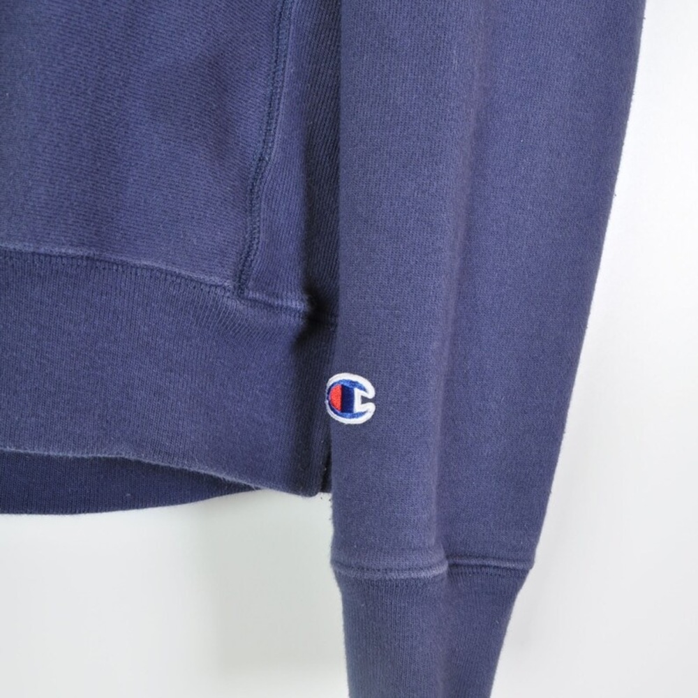 Vintage Champion Reverse Weave Sweater Navy Ladies - Picture 4 of 7
